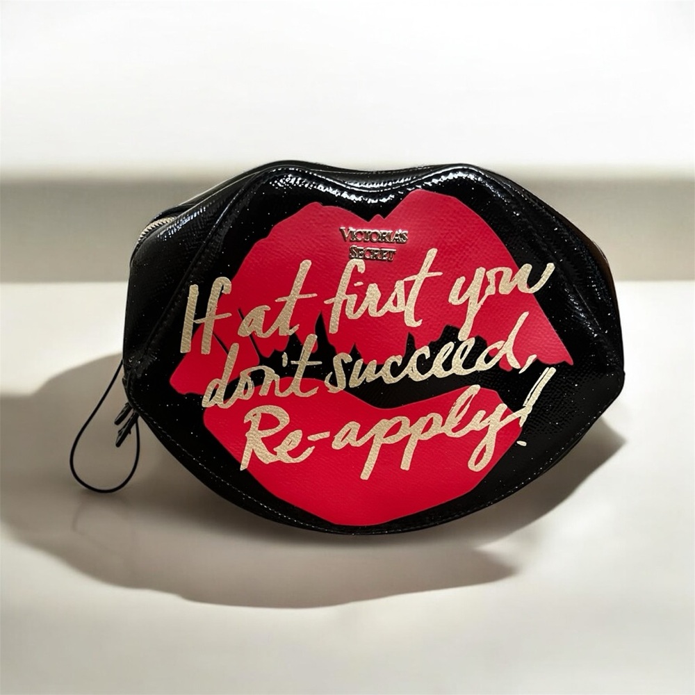 Victoria's Secret kiss  lip Makeup Pouch bag